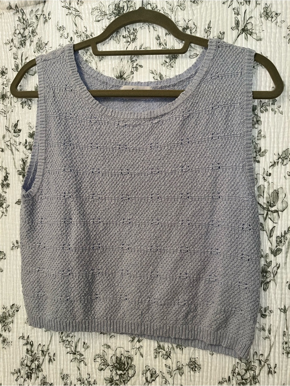 CJLA Baby Blue Sweater Tank